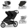 Thule Urban Glide 3 Double Black + korbička Black