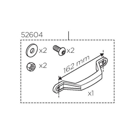 Sada rukojeť Thule 52604