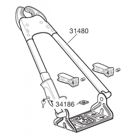 Šroub Thule 34186
