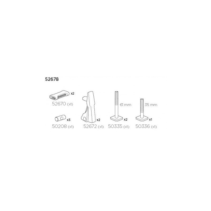 Sada Thule 52678 pro ProRide 598