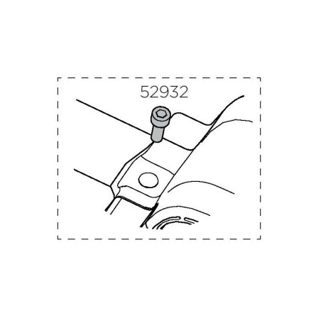 Thule Clamshell Screw 52932