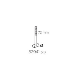 Thule T-Bolt M6x72mm 52941