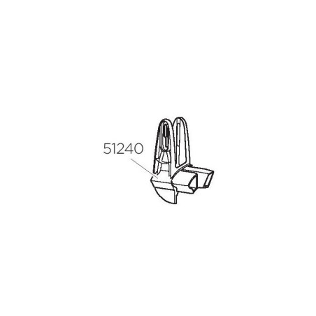 Rámeček konzole levý Thule 51240