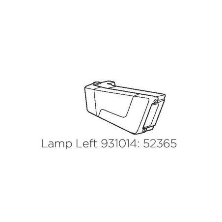 Lampa levá Thule 52365