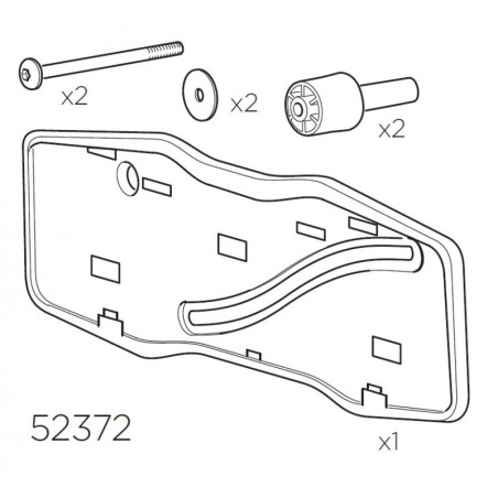 Plastový rámeček Thule 52372 k 931, 933 a 934