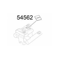 Thule Plate handle F4B 54562