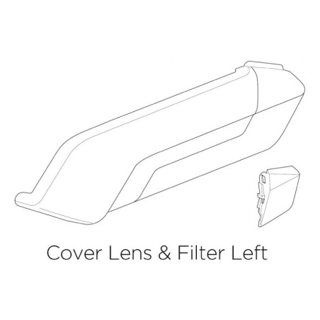 Kryt lampy levý Thule 55015