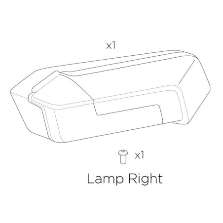 Lamp Right Thule 55005