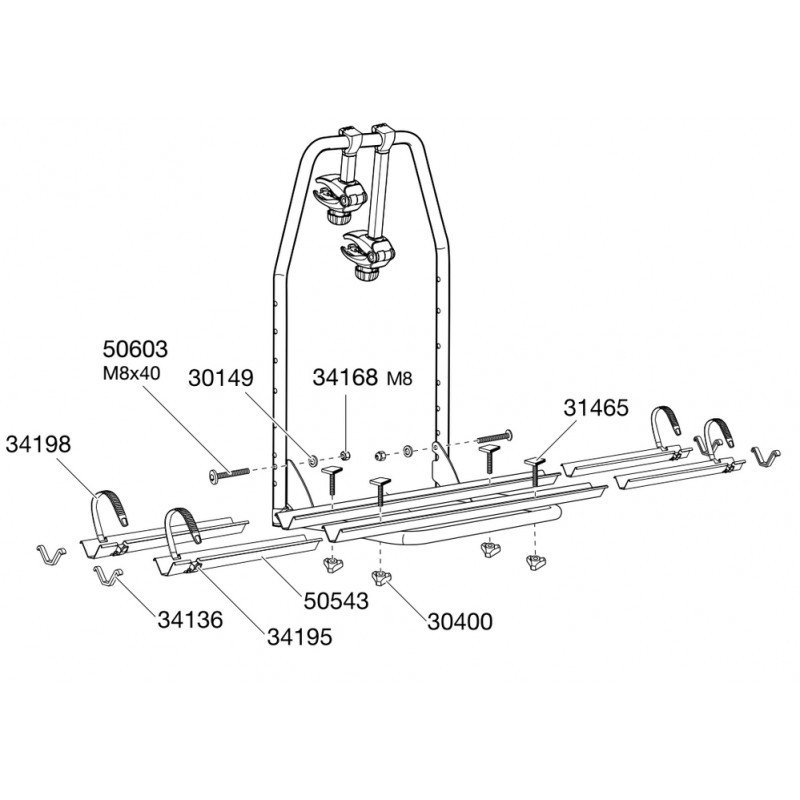 Thule 50543 k nosiči 9105/9106