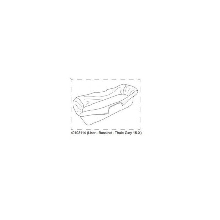 Liner-Bassinet-Thule Grey 15- Thule 40103114