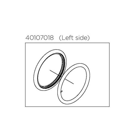 Thule 18" Tire & Tube 40107018