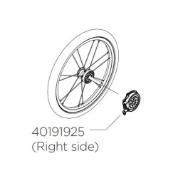 Thule Brake Hub Assembly-Right 40191925