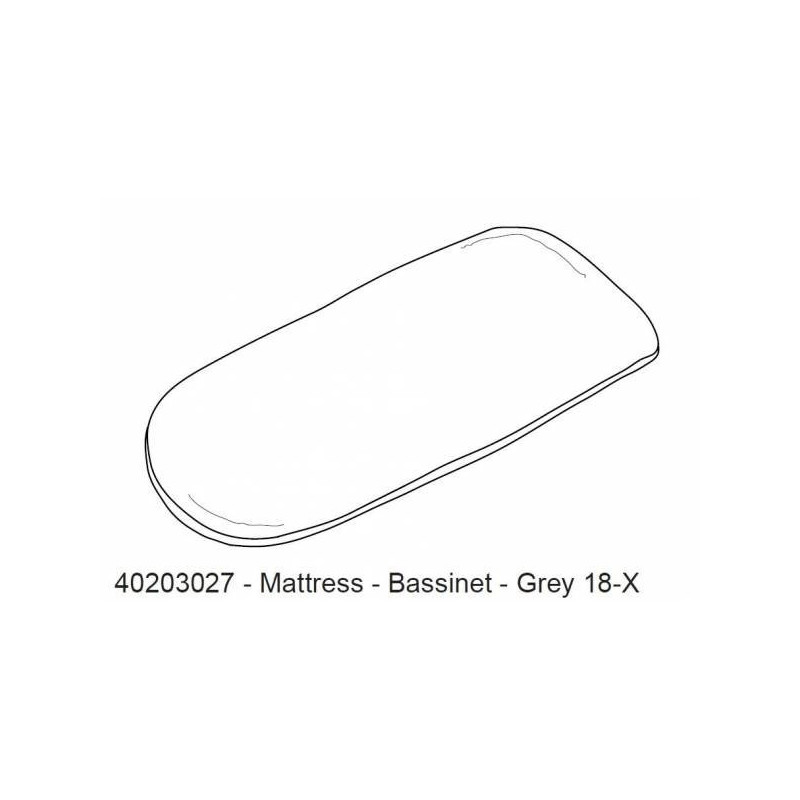 Matrace Thule 40203027 pro korbičku Thule Bassinet