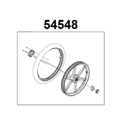 Thule Rear Wheel Assy R 16IN UG 18-X 54548