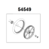 Thule Rear Wheel-L 16IN UG2 18-X 54549