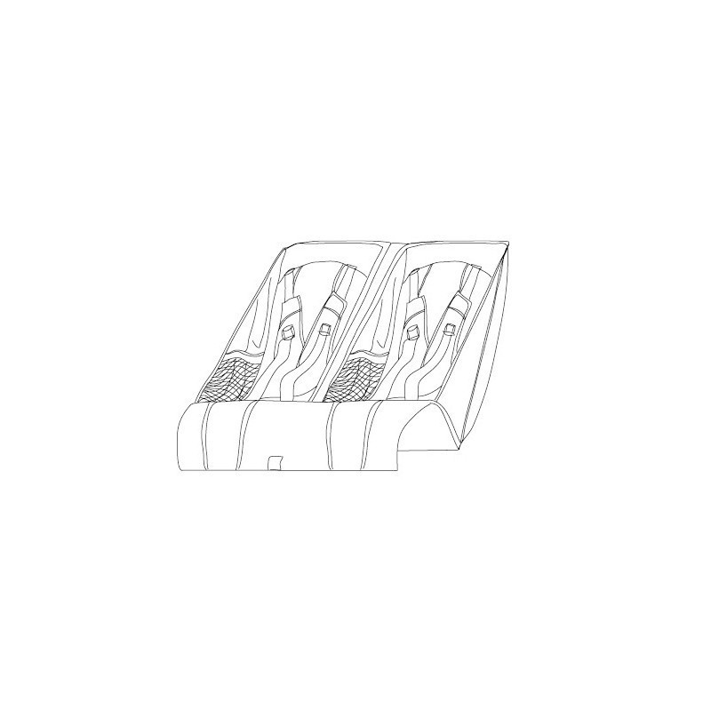 Thule Seat Double Black 54621
