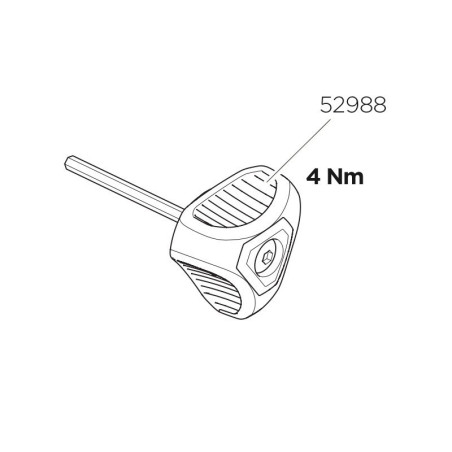 Momentový klíč Thule 52988 Torque 4Nm