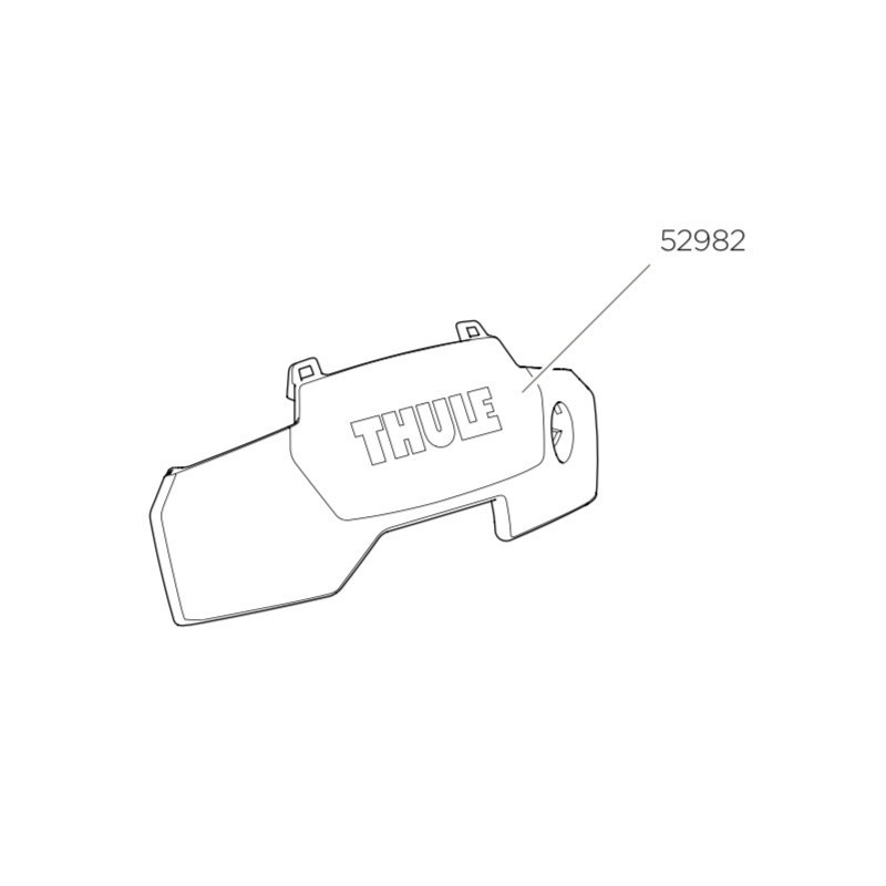 Krytka Thule 52982 patky Thule 7105