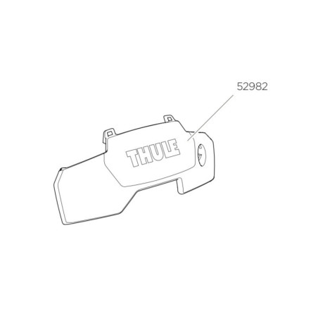Krytka Thule 52982 patky Thule 7105