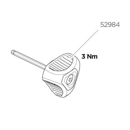 Momentový klíč Thule 52984 Torque 3Nm