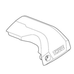 Edge Flush Rail- Complete Left Thule 54246