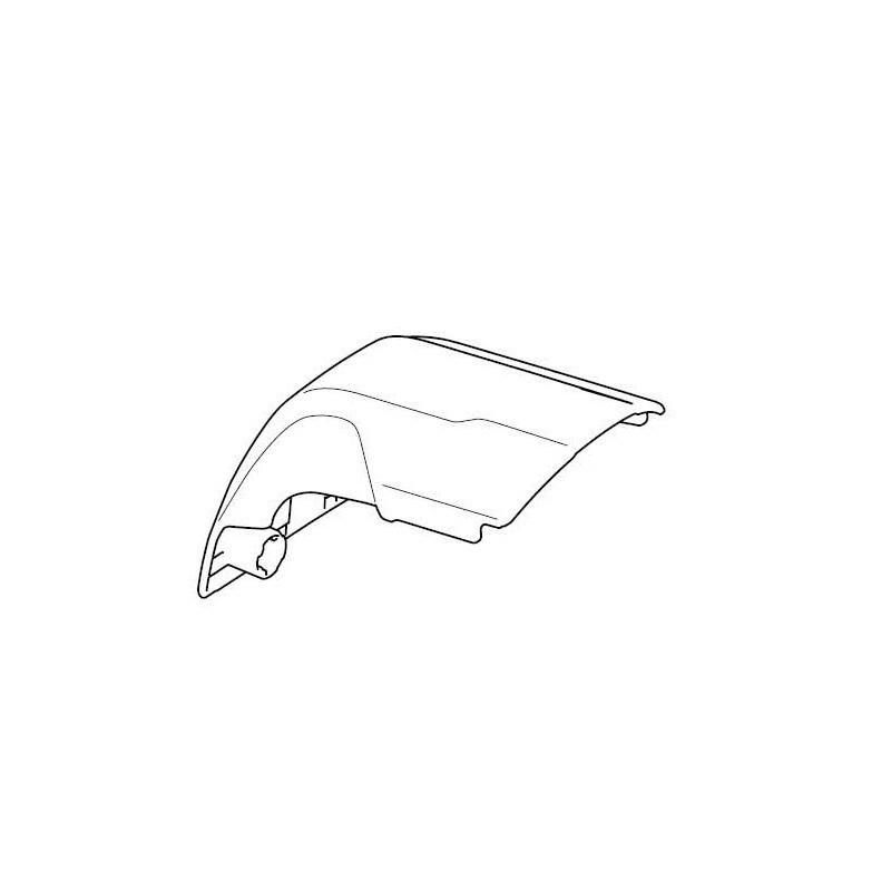 Edge Flush Rail- Front cover Left Thule 54245