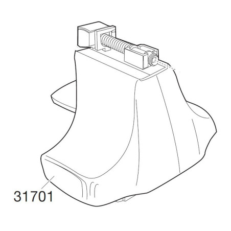 Náhradní patka Thule 750 (TH31701)