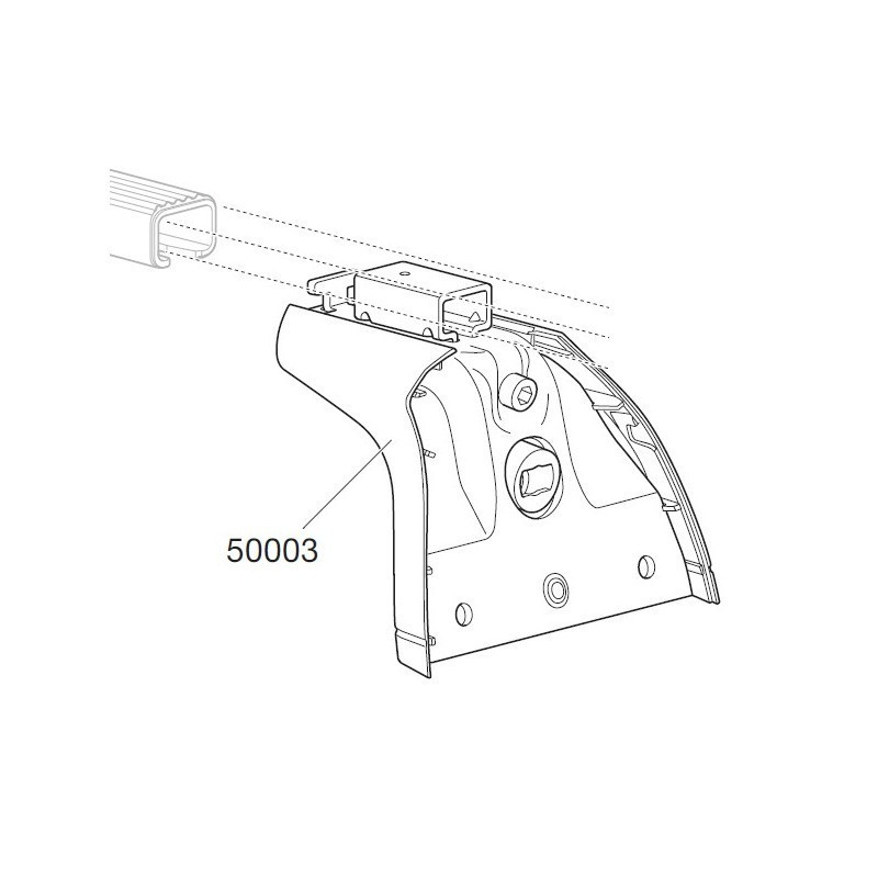 Náhradní patka Thule 751 (TH50003)