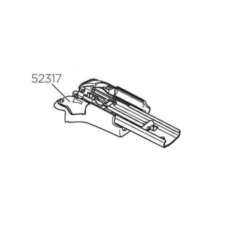 Náhradní patka pravá Thule 52317 pro Thule 958x