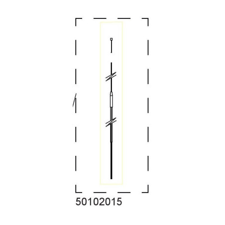 Brzdové lanko pro CX1 Thule 50102015