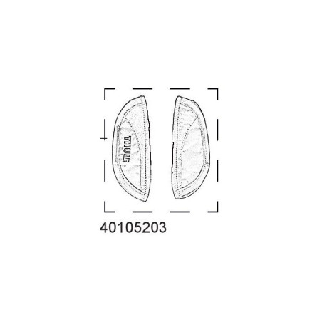 Ramenní vycpávky Thule Chariot 40105203