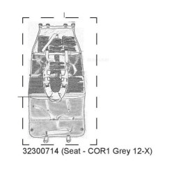 Sedadlo Grey Corsaire 1 32300714