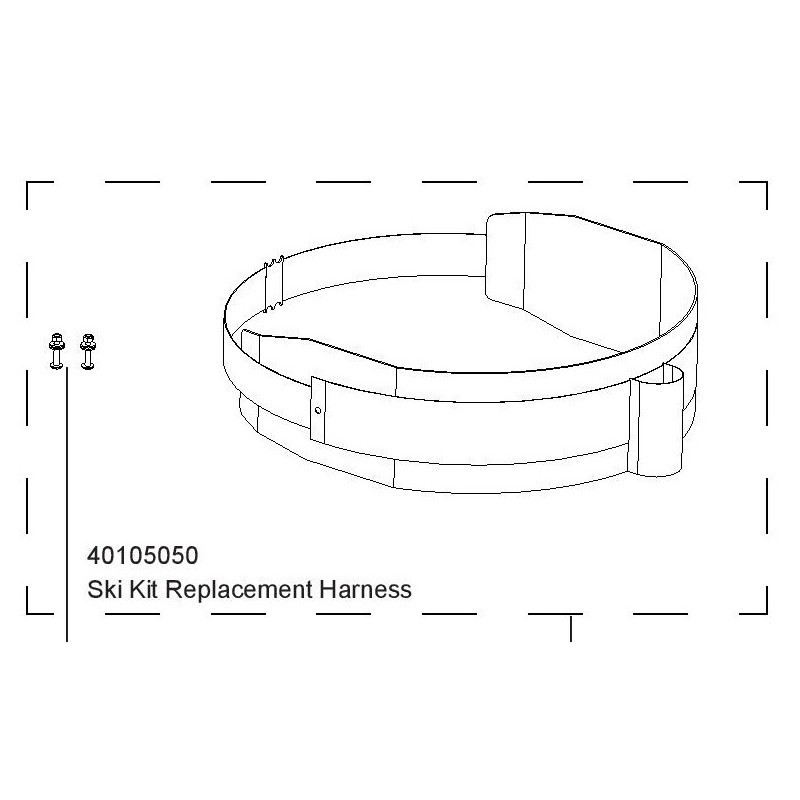 Ski Kit Repl. Harness 02- Thule 40105050
