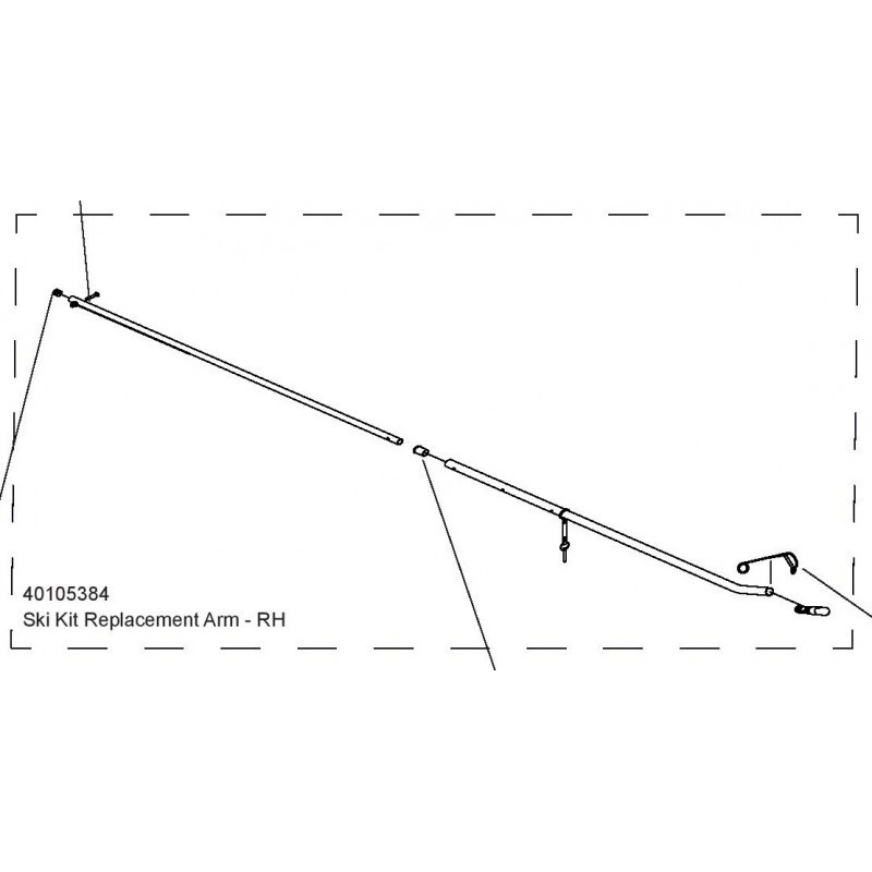 Ski Kit Replacement Arm RH Thule 40105384