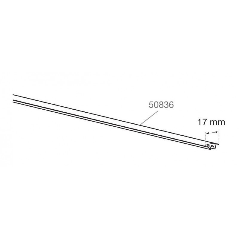 Gumový profil 17mm Thule 50836