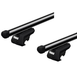 Příčníky Thule 7104 + Professional tyče 390 na vozidla s podélníky