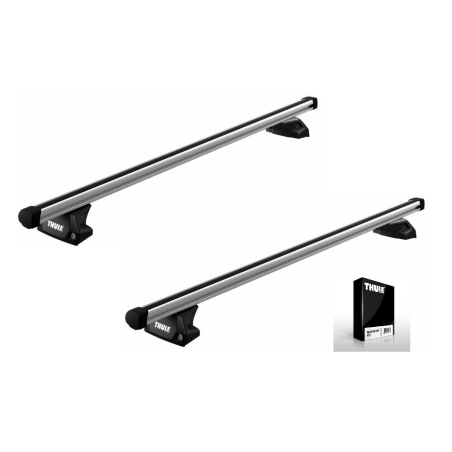 Příčníky Thule 7106 + Professional tyče 390 + kit na integrované podélníky