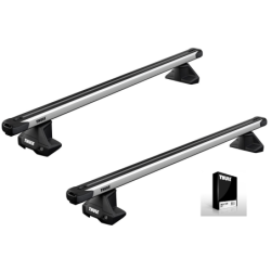 Příčníky Thule 7105 + výsuvné tyče SlideBar 893 + s holou střechou