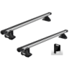 Příčníky Thule 7105 + výsuvné tyče SlideBar 893 + s holou střechou