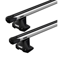 Příčníky Thule 7105 + výsuvné tyče SlideBar 893 + s holou střechou