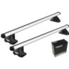Příčníky Thule 7105 + Professional tyče 392 + kit s holou střechou