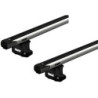 Příčníky Thule 7107 + výsuvné tyče SlideBar 893 + kit s přípravou ve střeše