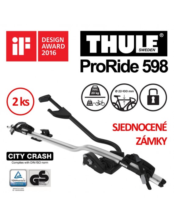 Thule ProRide 598 sada 2 ks