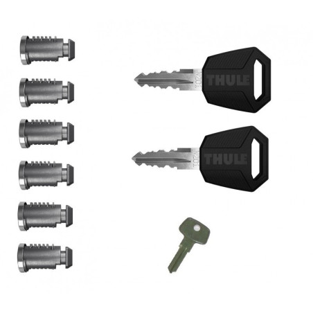 Sada zámků (6ks) Thule 450600 One Key System 6-Pack