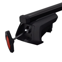 Střešní nosič Thule SmartRack XT Squarebar na BMW 5-series Touring 5-dr COMBI 97-00 S PODÉLNÍKY