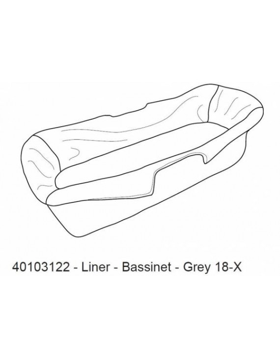 Thule Liner - Bassinet - Grey 18-X 40103122