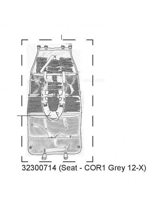 Sedadlo Grey Corsaire 1 32300714