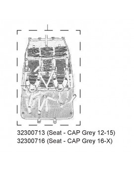 Sedadlo Grey Captain 32300713