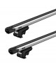 Střešní nosič Thule 7104 + výsuvné tyče SlideBar 891 na vozidla s podélníky