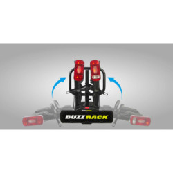 Nosič kol BUZZRACK SCORPION LITE 2 + rozšiřující adaptér pro 3. kolo